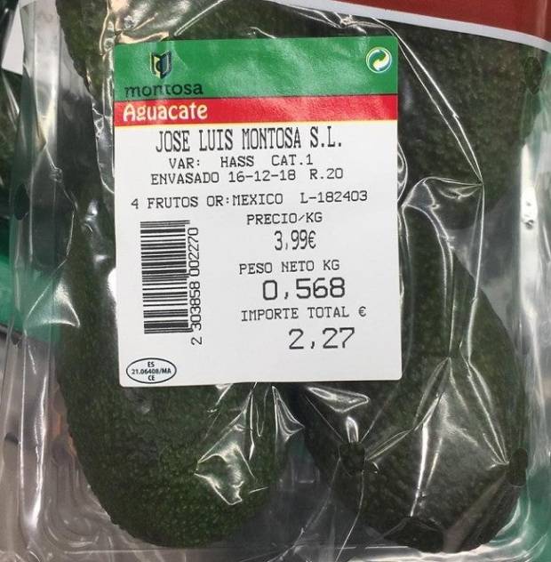 $!¿Está manchado de sangre el aguacate que estás comiendo?