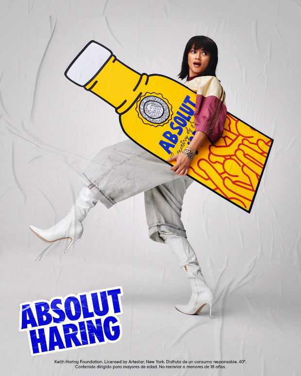 $!Absolut Haring, la nueva botella que reivindica la autenticidad más rebelde
