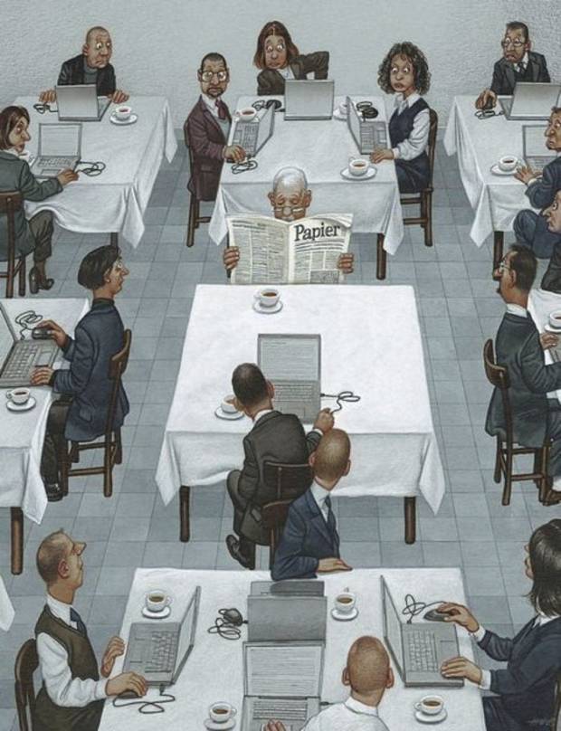 $!Este ilustrador te muestra el lado más oscuro de nuestra sociedad con sus dibujos