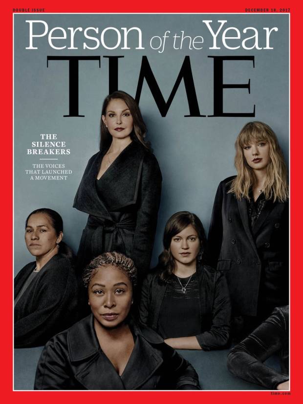 $!La revista Time nombra 'Persona del año' a las mujeres que han ayudado a visibilizar el acoso sexual