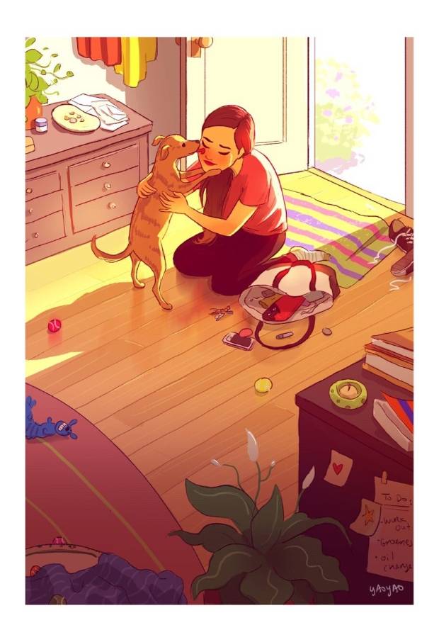 $!Las ilustraciones que plasman a la perfección la magia de vivir solo