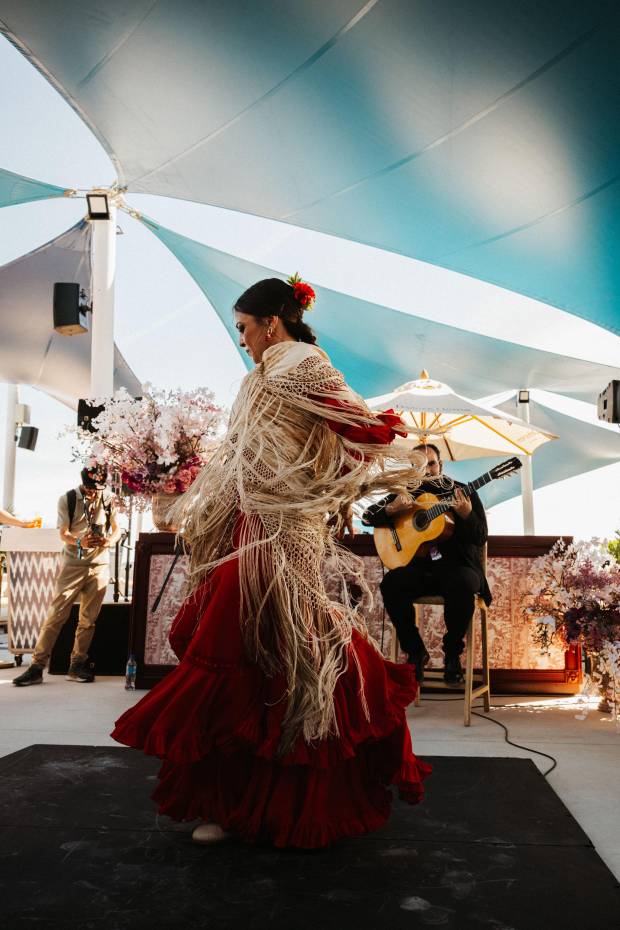$!Jacqueline consolida su presencia en la F1 con su exclusivo Pit Lane Lounge