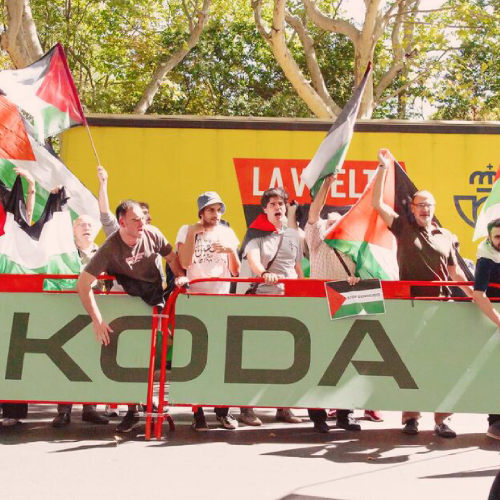Comienzan los juicios contra los activistas que protestaron por Palestina en la Vuelta