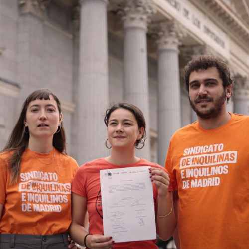 Sindicato de Inquilinas recorre los barrios de Madrid para asesorar sobre la prórroga de alquileres