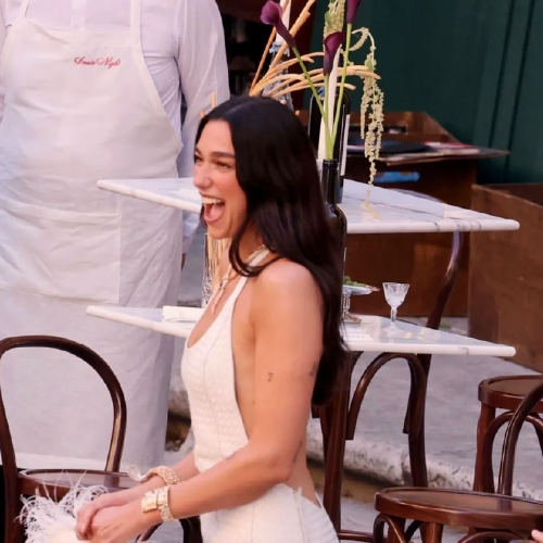 Dua Lipa pagó casi 6.000 euros a vecinos de Palermo por las molestias causadas por su boda