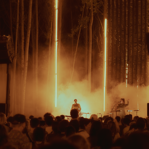 El festival Rizomes une un año más música, arquitectura efímera y artes visuales en La Cellera de Ter