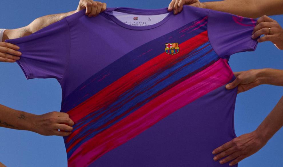 Así es ‘Lila Barça’, la nueva camiseta del FC Barcelona diseñada por María Escoté