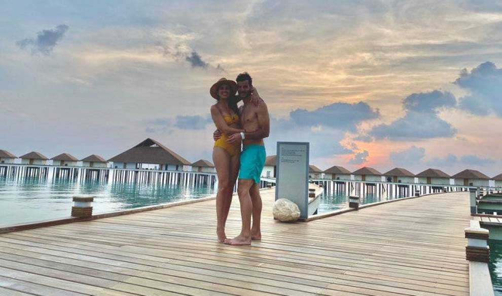 $!Esta pareja vive una Luna de miel eterna en las Maldivas por culpa del coronavirus