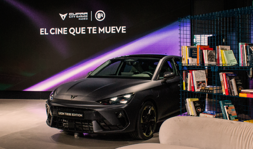 CUPRA y la emblemática librería Ocho y Medio se unen para impulsar la cultura audiovisual en la capital