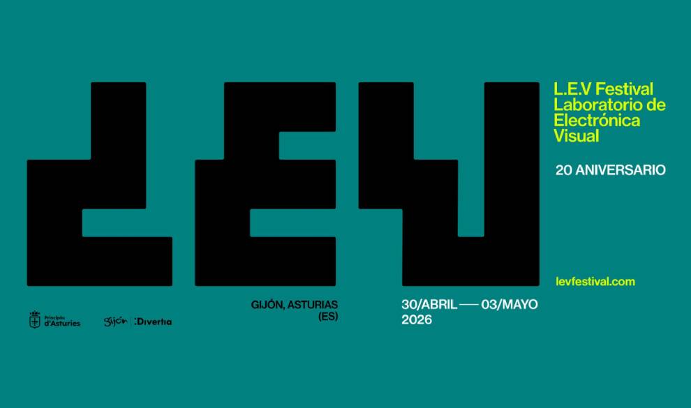 LEV celebra su 20ª edición este 2026 y anuncia sus primeros espectáculos audiovisuales en Gijón