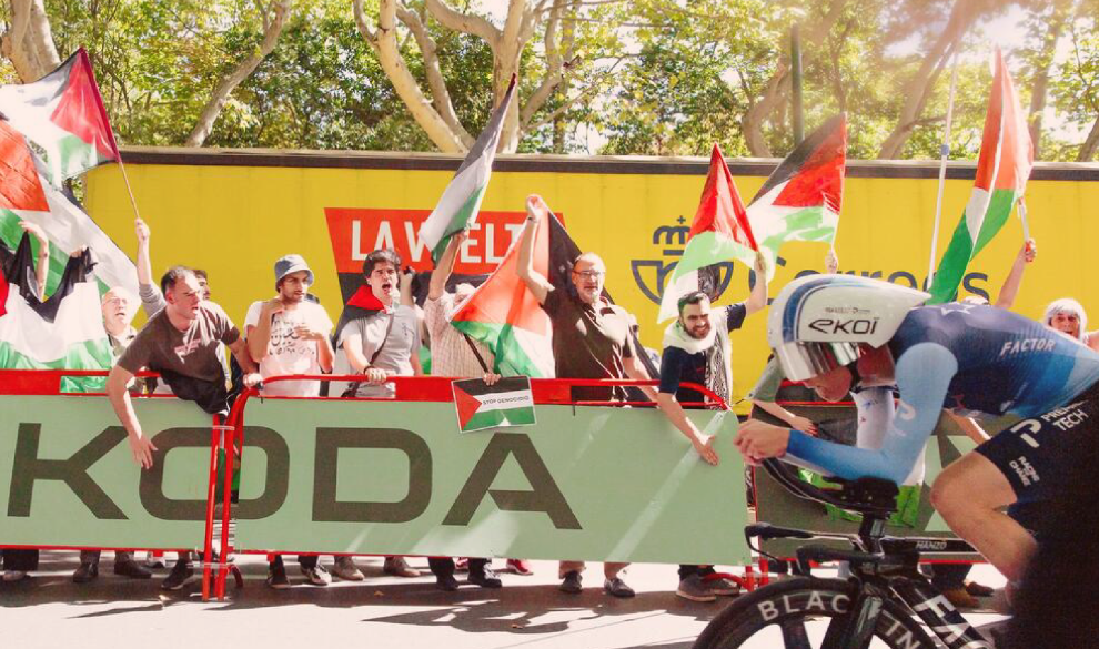 Comienzan los juicios contra los activistas que protestaron por Palestina en la Vuelta