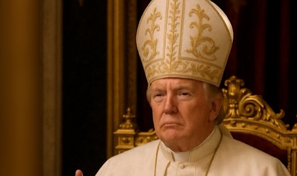 La Iglesia Católica regaña a Trump por su foto vestido de Papa