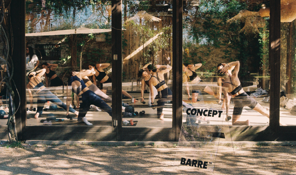 Concept–Barre aterriza en Mas Sorrer con un pop-up de verano junto a Maldita Barra