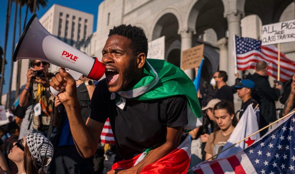EEUU se rebela contra Trump al grito de ‘decimos no al fascismo’