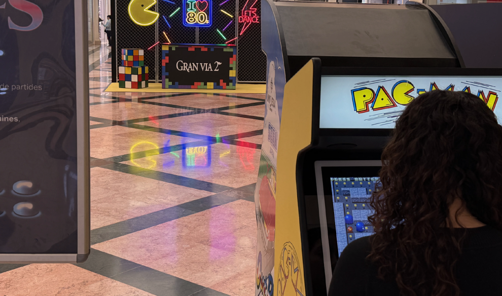 Revive los 80: este mes vuelven las recreativas a Gran Via 2