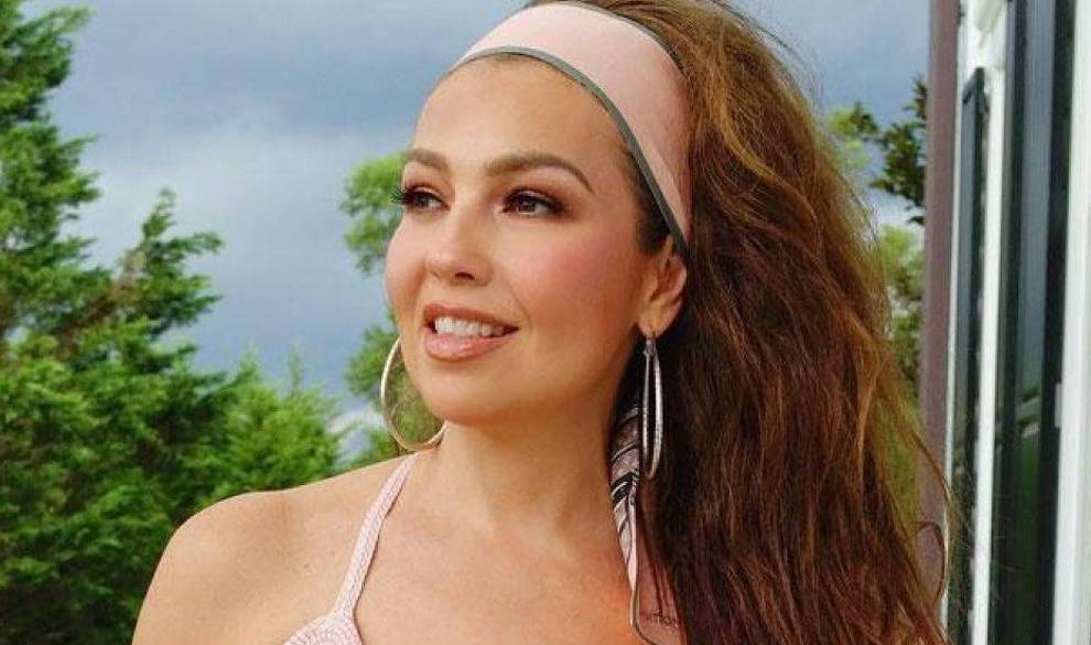 La loca historia que convierte el último hit de Thalía en un challenge viral