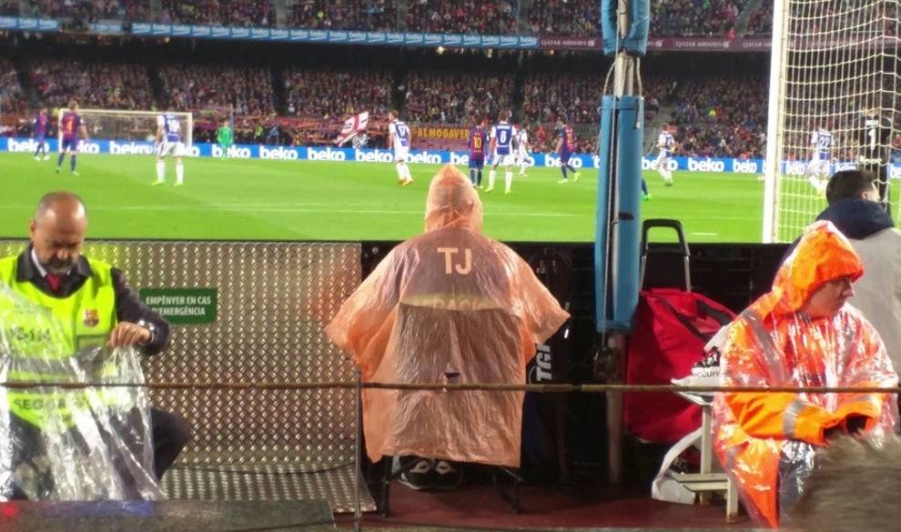 Fui acomodador en el Camp nou y te aseguro que das mucho asco viendo fútbol