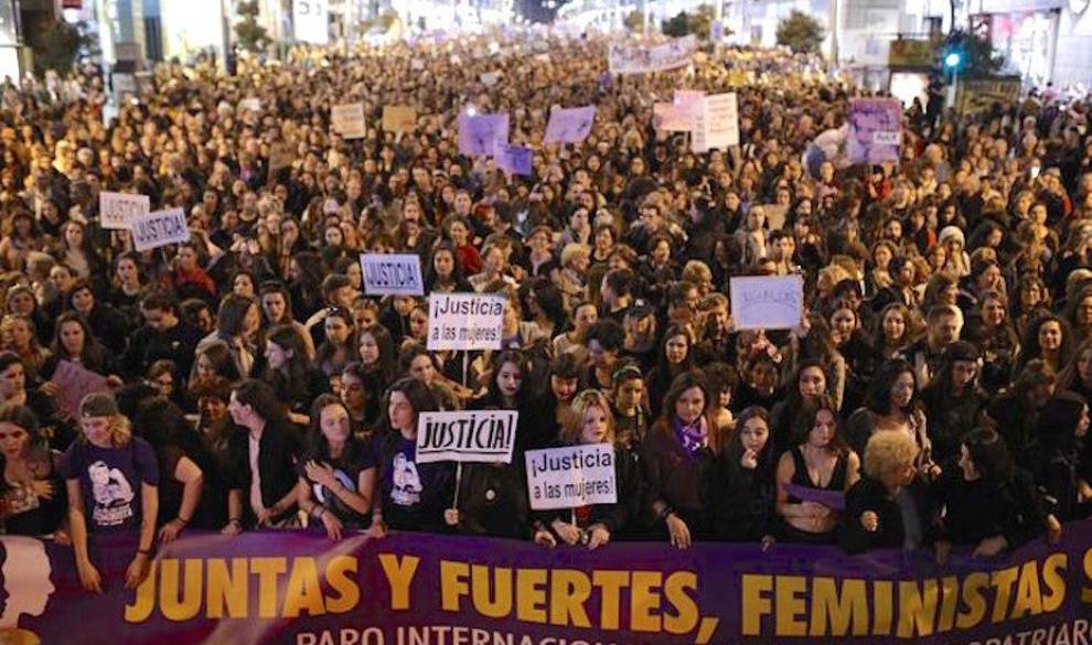 La huelga feminista del 8M consigue ‘parar‘ a 5,3 millones de personas