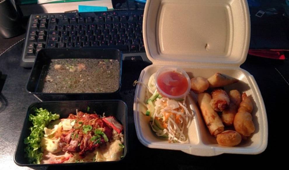 La próxima vez que compres comida para llevar, acuérdate de todo el daño que estás causando