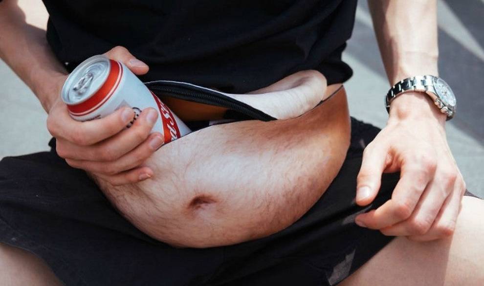 Este diseño es una revolución a favor de las barrigas cerveceras
