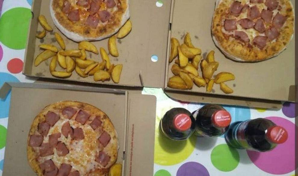 Se han pasado 50 días a base de Telepizza