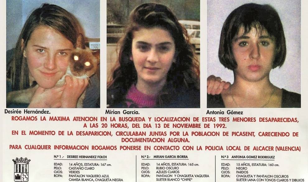 El rastro de ADN que podría resolver el crimen de Alcàsser 29 años después
