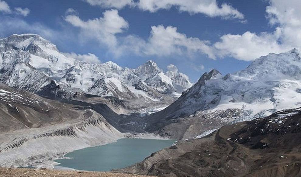 Ya podemos empezar a despedirnos de los espectaculares glaciares del Himalaya