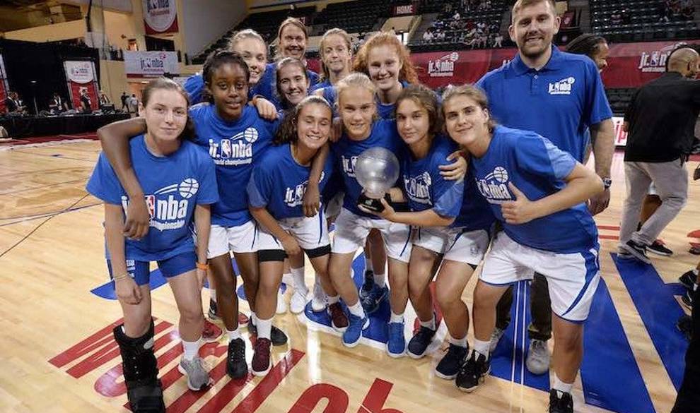 Las españolas rozan la gloria en el primer Jr. NBA World Championship