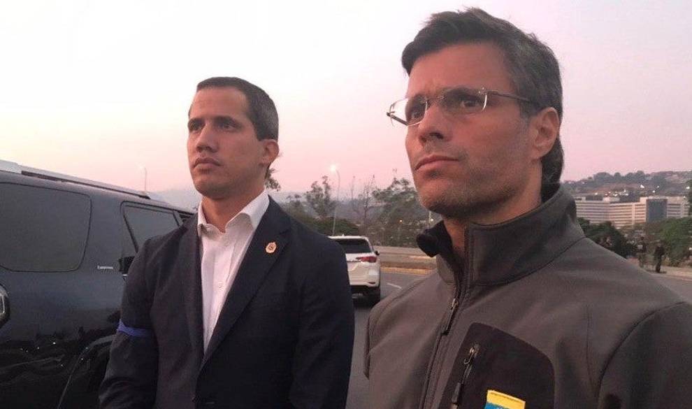 Guaidó hace un llamamiento al ejército y al pueblo venezolano para derrocar a Maduro