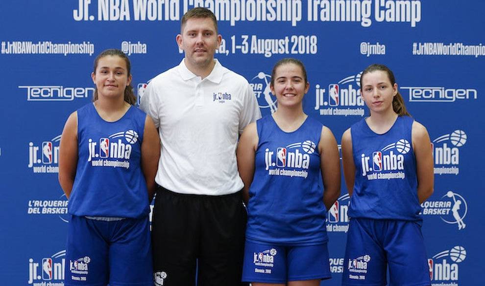 Estas tres españolas se la juegan en el primer Jr. NBA World Championship