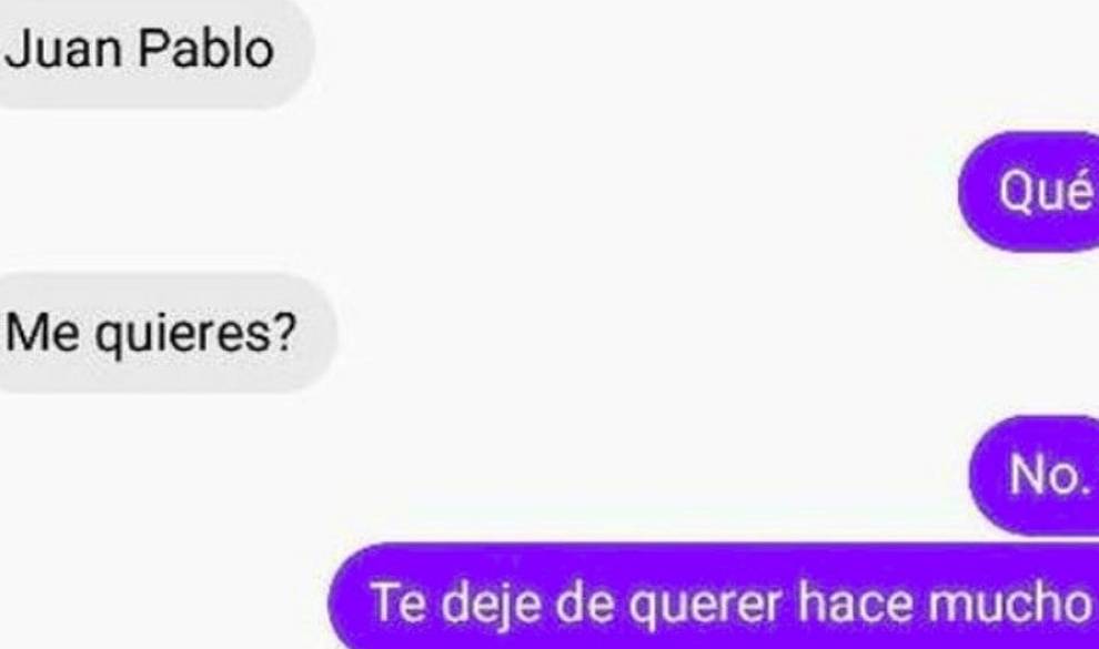 Esta cuenta de Instagram recoge las conversaciones de Whatsapp más patéticas