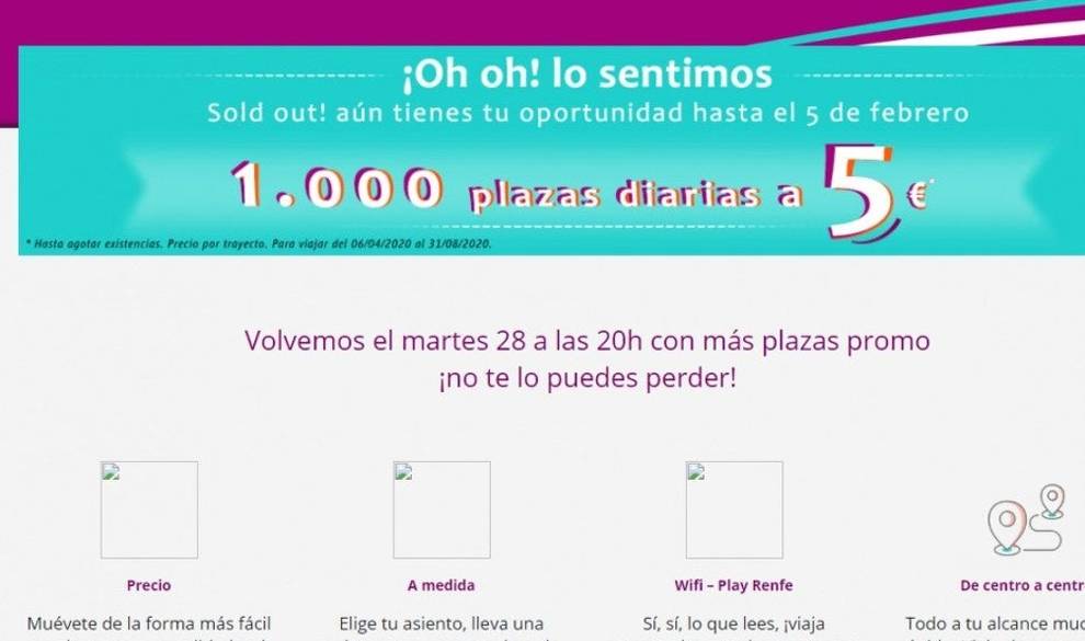 El AVLO suma lo peor de Renfe con lo peor de Ryanair