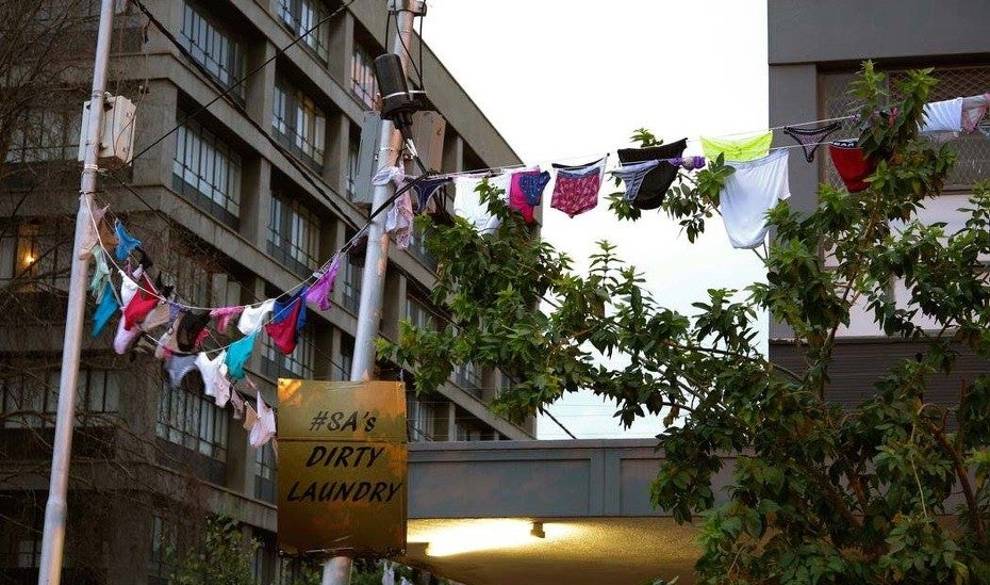 3.600 bragas contra las violaciones en Sudáfrica