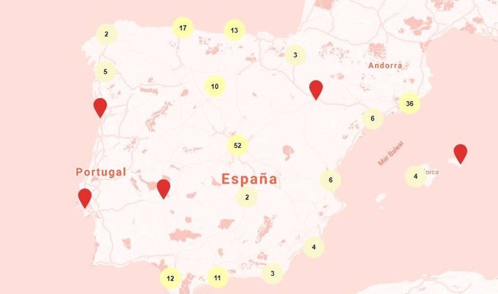 Este mapa señala los lugares donde todavía puedes amamantar en público sin que te hagan sentir incómoda