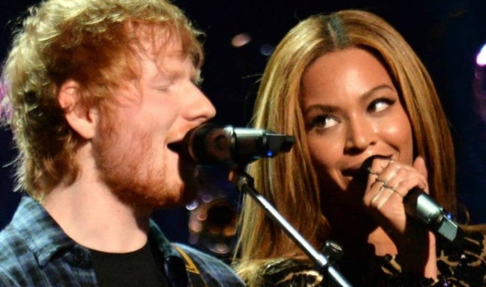 Ed Sheeran y Beyoncé están arrasando en internet con su nueva canción