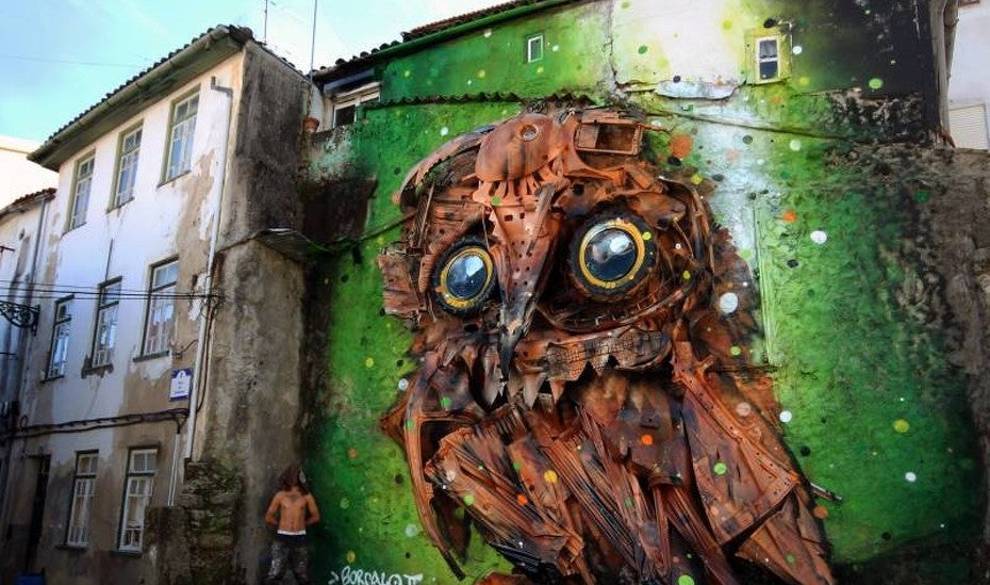 Arte Con Desechos: El Reciclaje Llevado A Otro Nivel