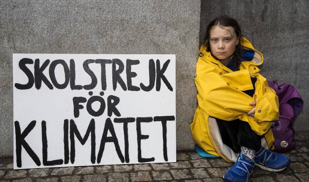Greta Thunberg continua siendo un ejemplo aunque su revolución ecologista fuera diseñada