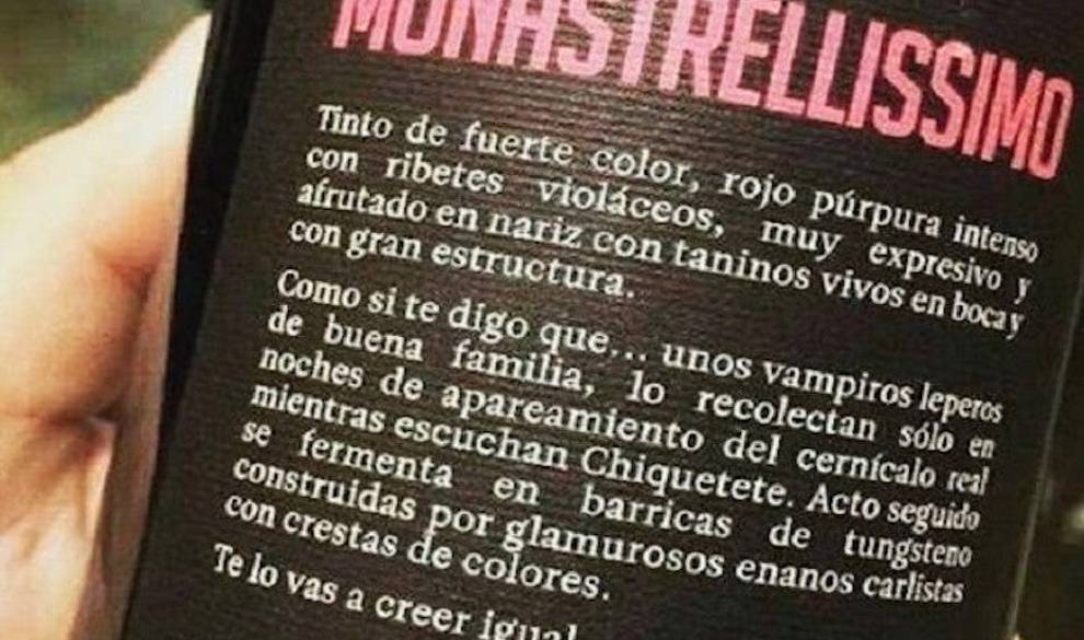 Este es el vino elaborado por ‘vampiros leperos’ que arrasa en Twitter