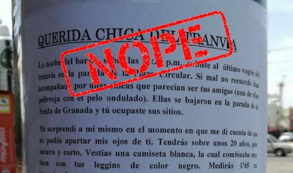 Ojalá que la chica del tranvía de Murcia no responda nunca