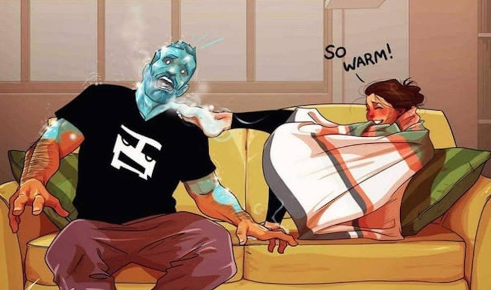 Las ilustraciones de un artista israelí sobre la ‘vida de casados’ que te sacarán una sonrisa