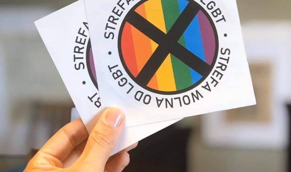 Las etiquetas ‘anti-gay’ que señalan al colectivo LGTBI en las calles de Polonia