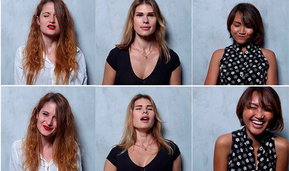 Un fotógrafo retrata a mujeres antes, durante y después de tener un orgasmo