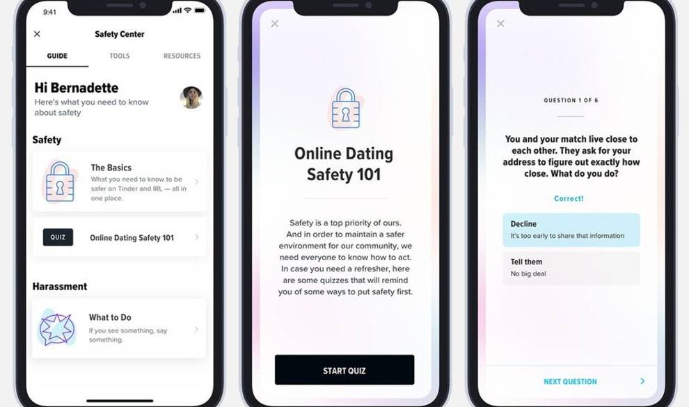 Tinder añadirá un botón del pánico por si tu cita es un acosador