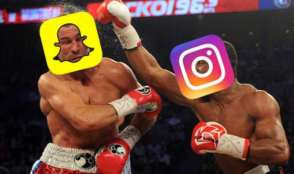 Instagram le declara la guerra a Snapchat con su nueva actualización