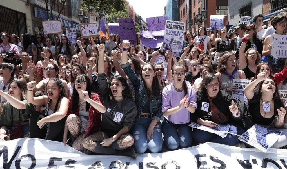 Indignación por una nueva sentencia machista de los jueces de 'La Manada'