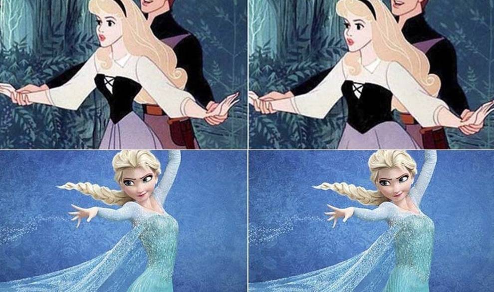 Cómo Serían Las Princesas Disney Si Sus Cinturas No Fueran De La Medida De Sus Cuellos