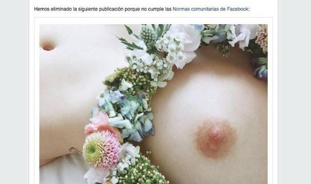 Sobre Cómo Facebook Se Asusta Al Ver Un Par De Pezones
