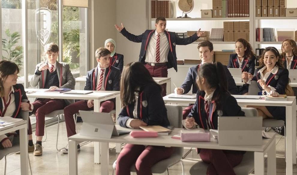 Nos colamos en el rodaje de 'Élite', la nueva serie adolescente de Netflix