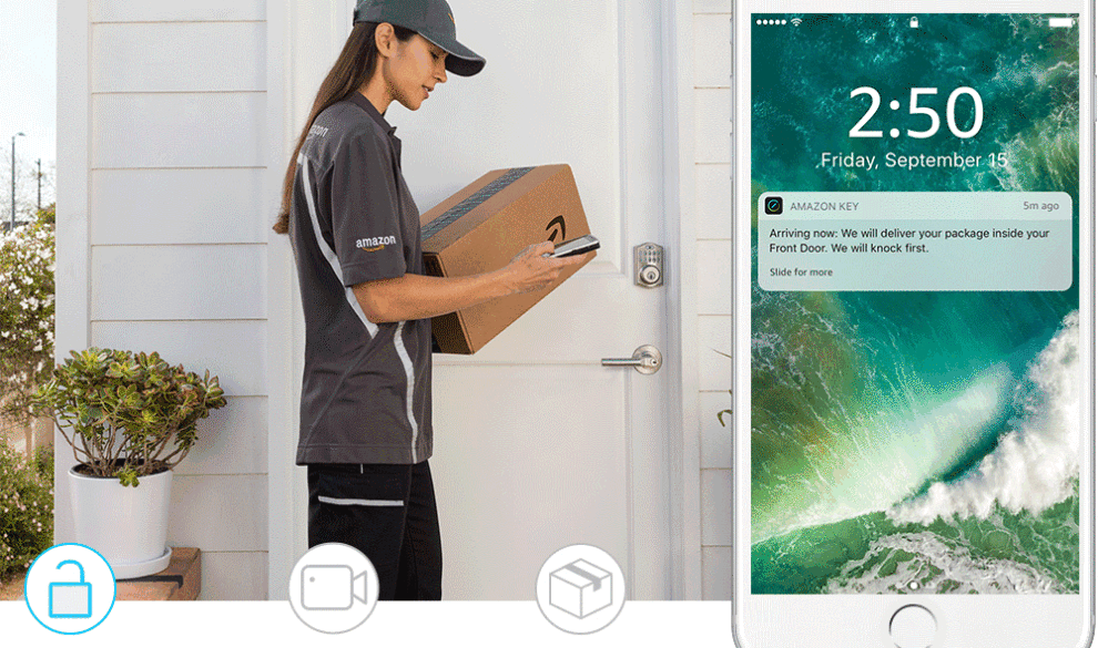 $!Con Amazon Key los repartidores podrán abrir la puerta de tu casa